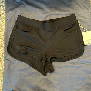 Carve Designs Lorenzo swim bottom Med Black